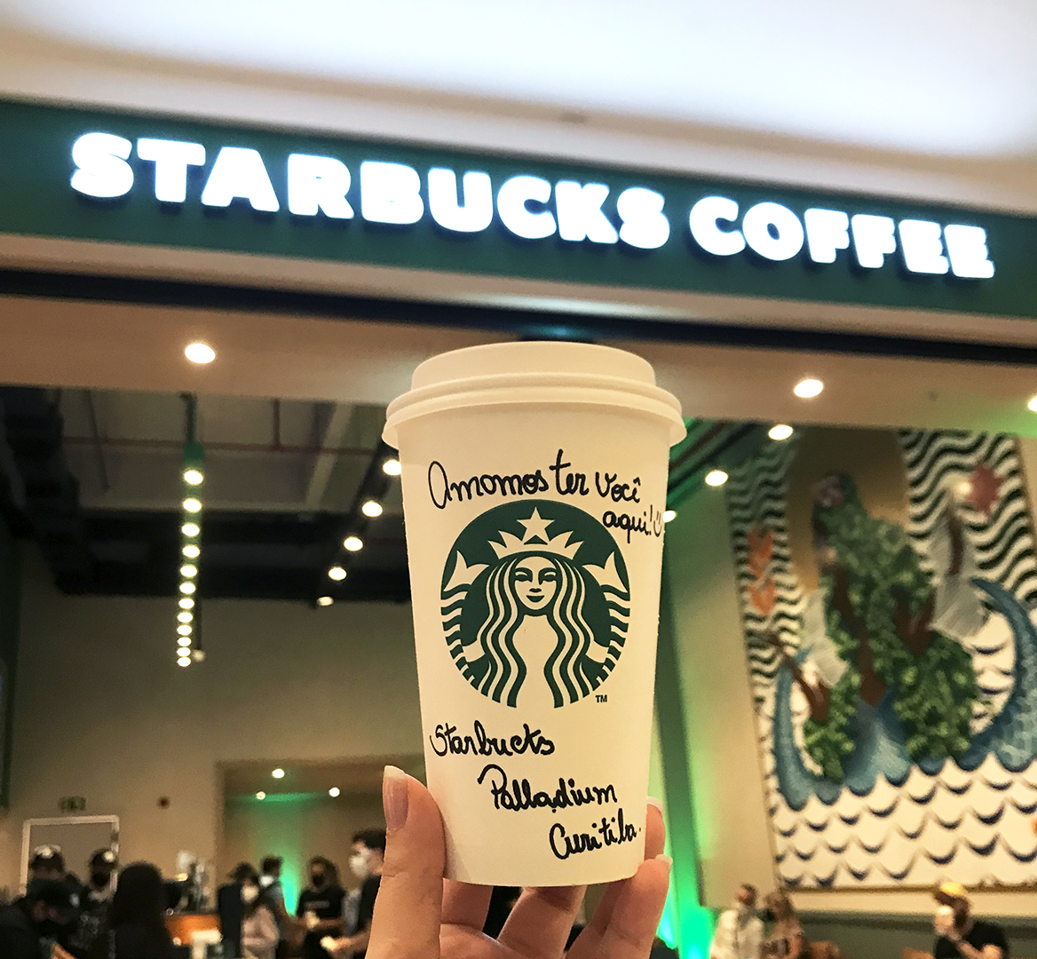 Inauguração Starbucks Palladium