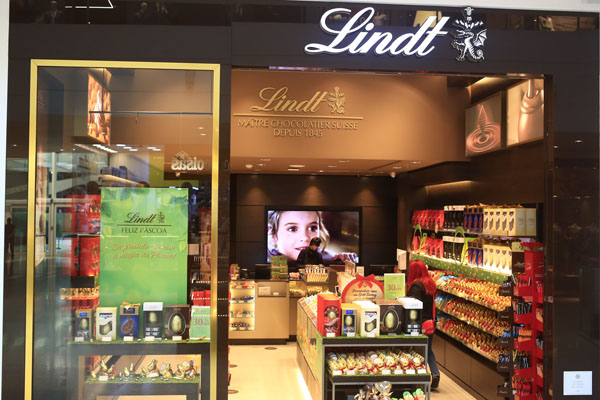 LINDT - Shopping Palladium Curitiba