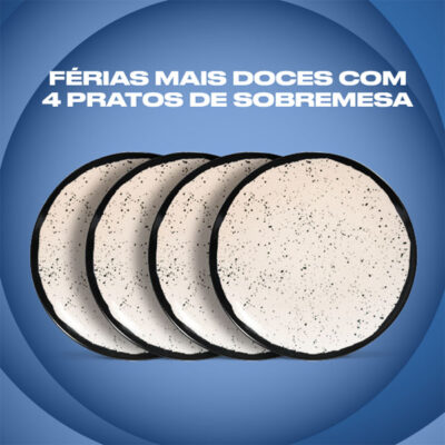 Férias mais doces com 4 pratos de sobremesa – Campanha Encerrada