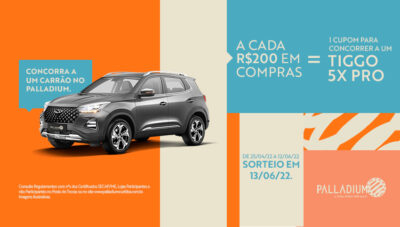 Concorra a um Tiggo 5X Pro