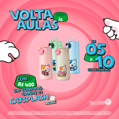 VOLTA ÀS AULAS PALLADIUM – CAMPANHA ENCERRADA