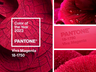 Cor do ano Pantone 2023 – Viva Magenta