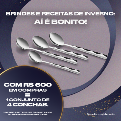 CAMPANHA DE INVERNO – BRINDES ESGOTADOS