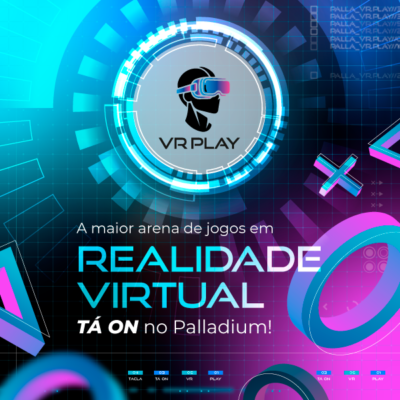 A maior arena de Realidade Virtual do país está no Palladium