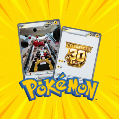 Arena TCG chega ao Palladium para celebrar 30 anos de Pokémon